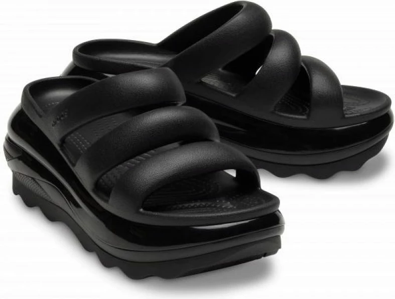 Flip-Flops Crocs për meshkuj dhe femra, të zeza