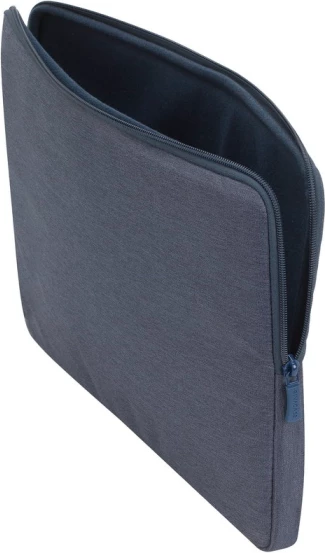 Mbështjellës për laptop RIVACASE 7703, 13.3-14\", RPET poliester, i papërshkueshëm nga uji, me zinxhir të dyfishtë, blu