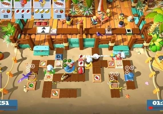 Overcooked! 2: Surf 'n' Turf ROW DLC EN Global