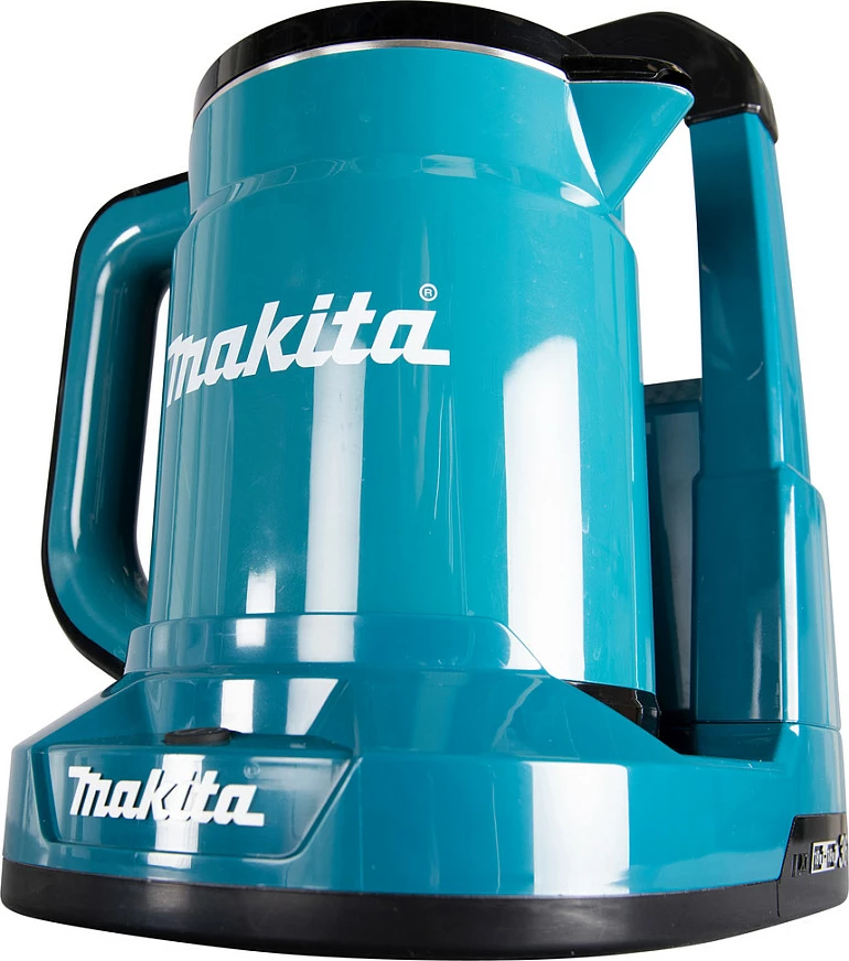 Zierëse uji me bateri Makita DKT360Z, 0.8L, pa kabllo, zi/kaltër