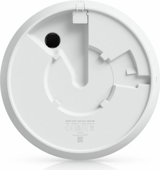 Kamerë sigurie IP 360° Ubiquiti UniFi Protect G6 Pro 360 UVC-G6-Pro-360, 12MP, PoE+, IR 15m, IP66/IK10, bardhë/zezë