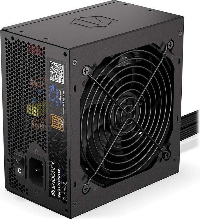 Furnizues rryme Endorfy Vero L6 650W, 80 PLUS Bronze, ATX 3.1, jo-modular, i zi