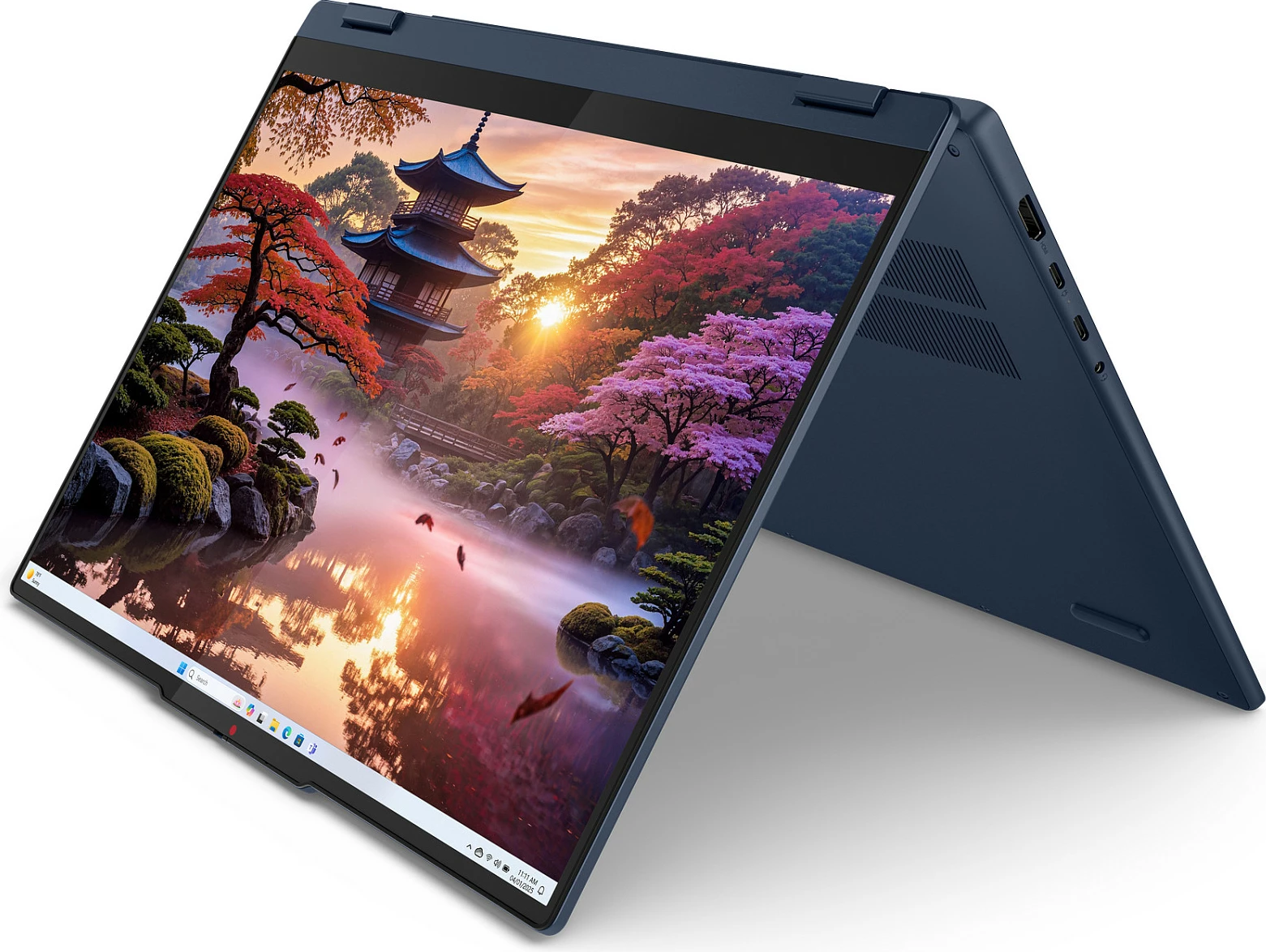 Kompjuter portativ 2-në-1 Lenovo IdeaPad 5, Ryzen AI 5 340, 16GB RAM, 512GB SSD, 16" WUXGA, Windows 11 Home, Cosmic Blue