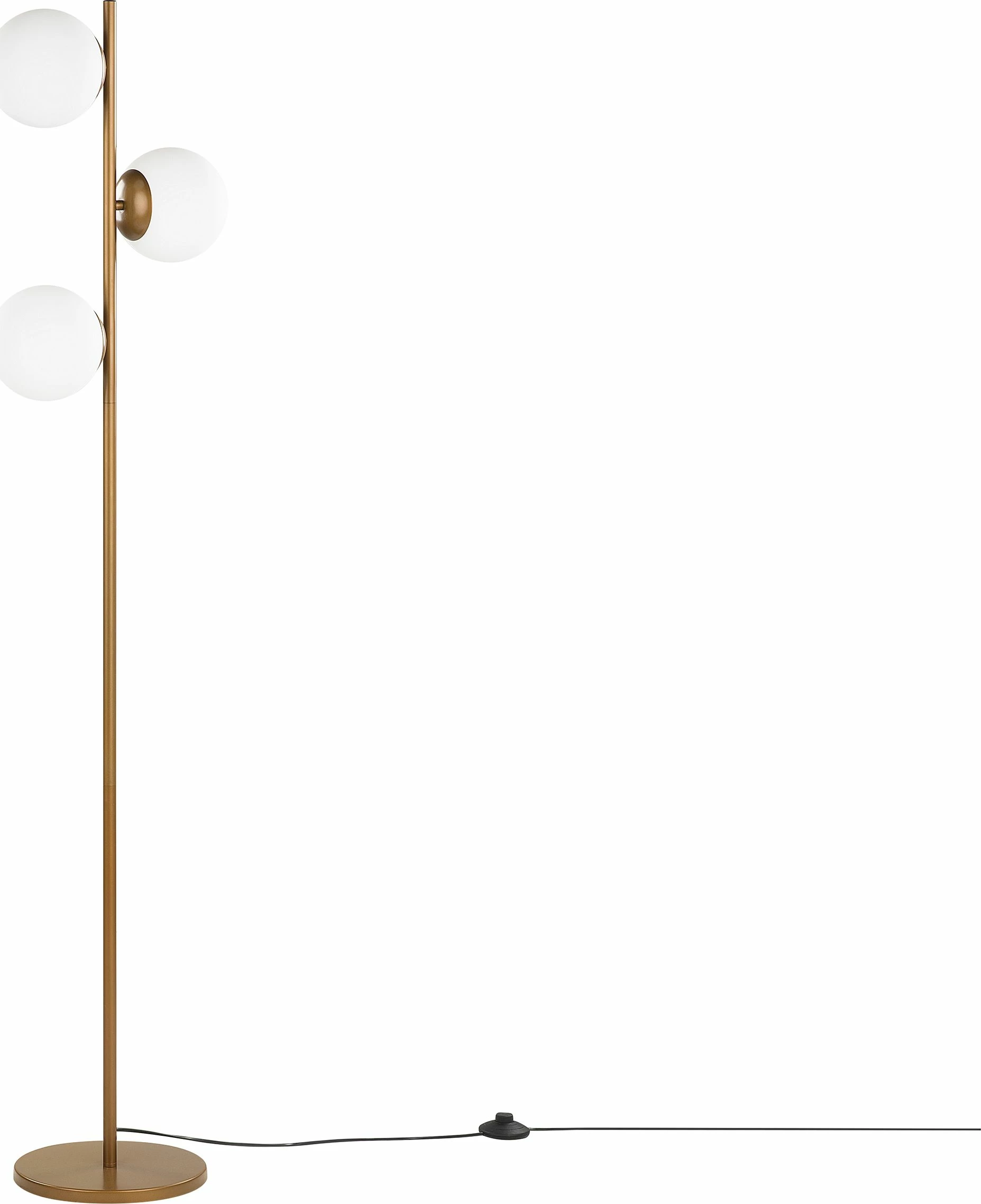 Lampë dyshemeje Beliani WADI, 153 cm, 3xE14, max 25 W, ar