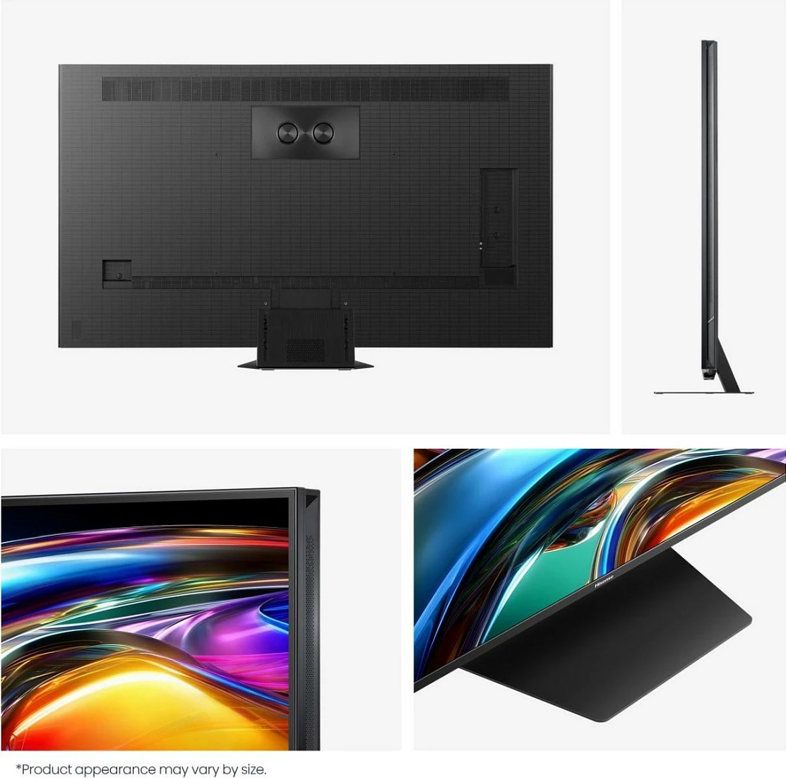Televizor Smart Hisense 65UR9DS, 65" 4K RGB MiniLED, 170Hz, WiFi/Bluetooth, USB-C, i zi/gri