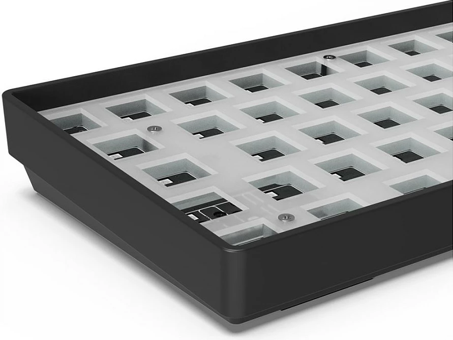 Tastierë Sharkoon SKILLER SGK50 S4, 60%, USB, RGB, QWERTY DE, e zezë