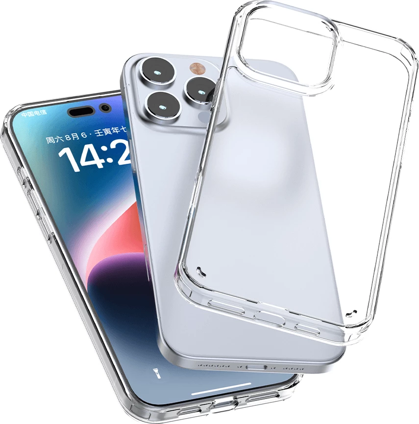 Mbështjellës ONASI Clear Case 1.8 mm silikon për Xiaomi Redmi 14C / Poco C75, transparent