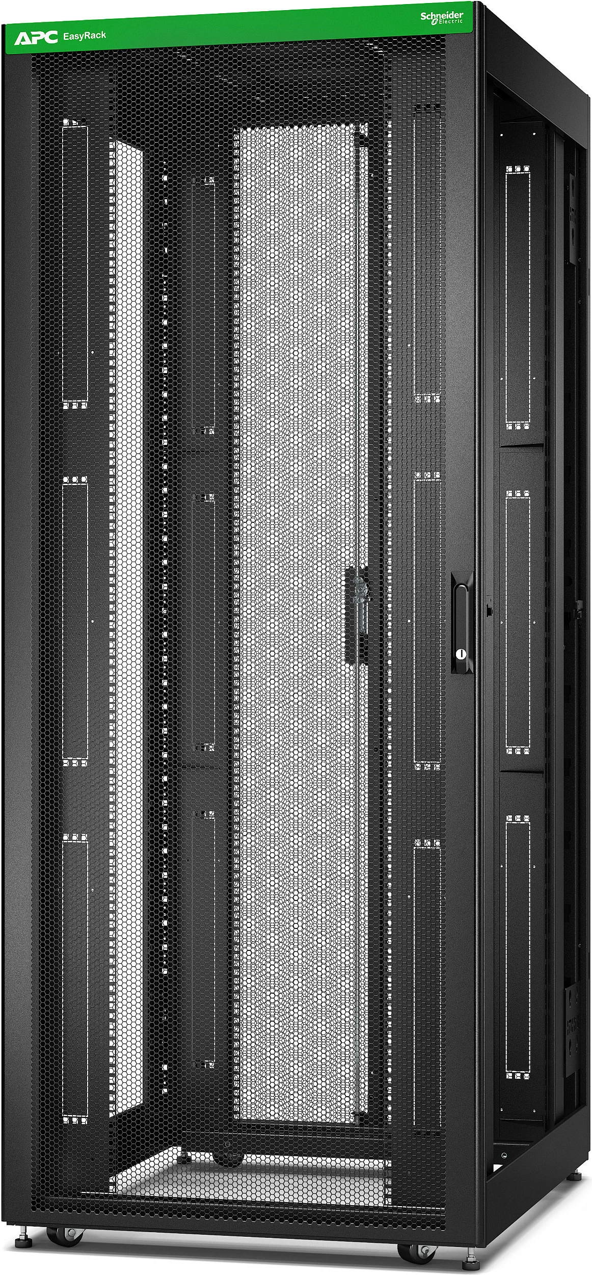 Kabinet rack rrjeti APC Easy Rack, 42U, 19", 800x1000 mm, me rrota, i zi