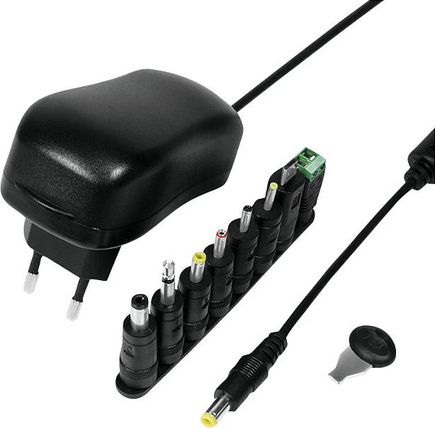 Adaptor rryme universal LogiLink 3-12V, 12W, i zi