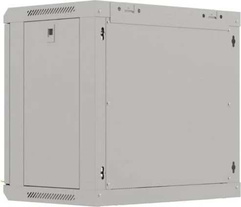 Kasë rrjeti Lanberg WF03-5309-10S, 9U, 19", montim në mur, derë xhami, gri