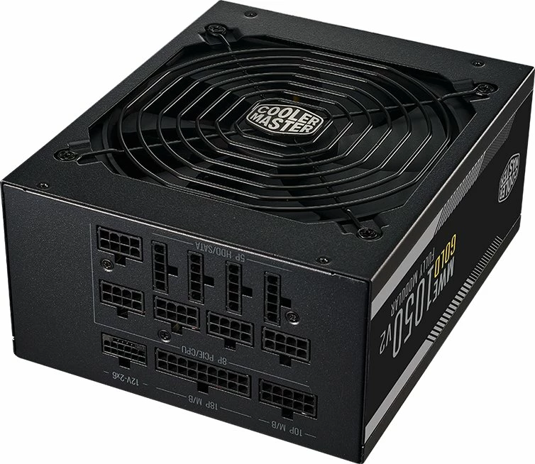 Furnizues rryme Cooler Master MWE Gold V2 1050W ATX 3.1, 80 Plus Gold, modular i plotë, i zi