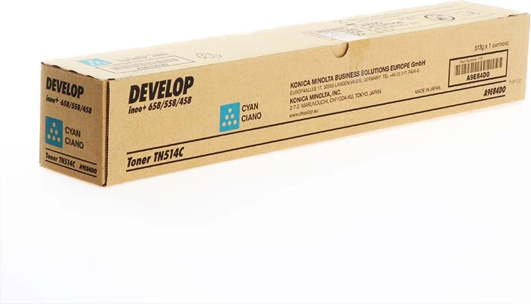 Toner Develop TN-514C A9E84D0 rendiment 26000 faqe cyan