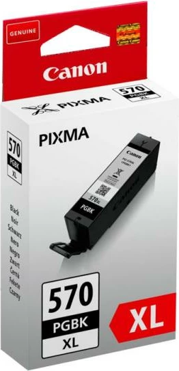 Kasetë bojë Canon PGI-570 PGBK XL, 22 ml, rendiment i lartë, origjinale, e zezë