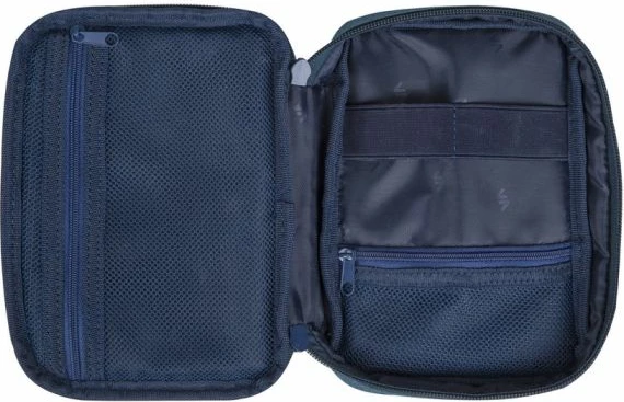 Organizer udhëtimi RIVACASE 5631, 135x185x40 mm, blu