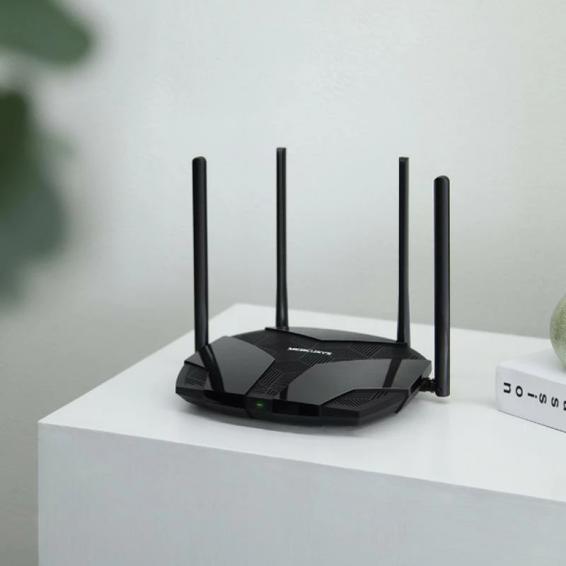 Router Wi‑Fi, Mercusys MR80X, deri 2.5Gbps, 3–6 porte