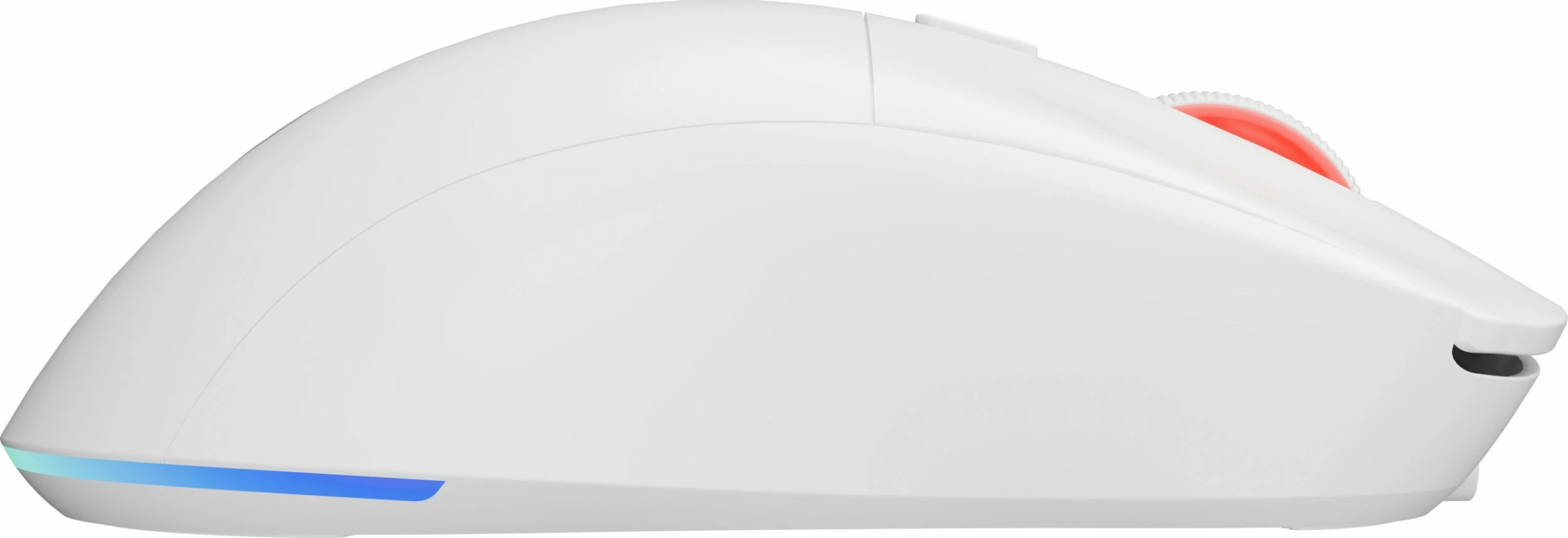 Maus gaming GENESIS Zircon XIII NMG-2090, PAW3395, 26000 DPI, 2.4GHz/USB, RGB, 7 butona, i bardhë