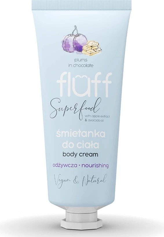 Krem trupi për femra Fluff Creamy Body Nourishing Plum in Chocolate 150ml