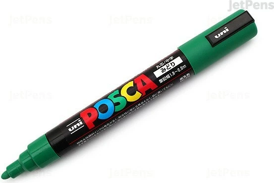 Uni-Marker Pc-5M Posca Dark Green