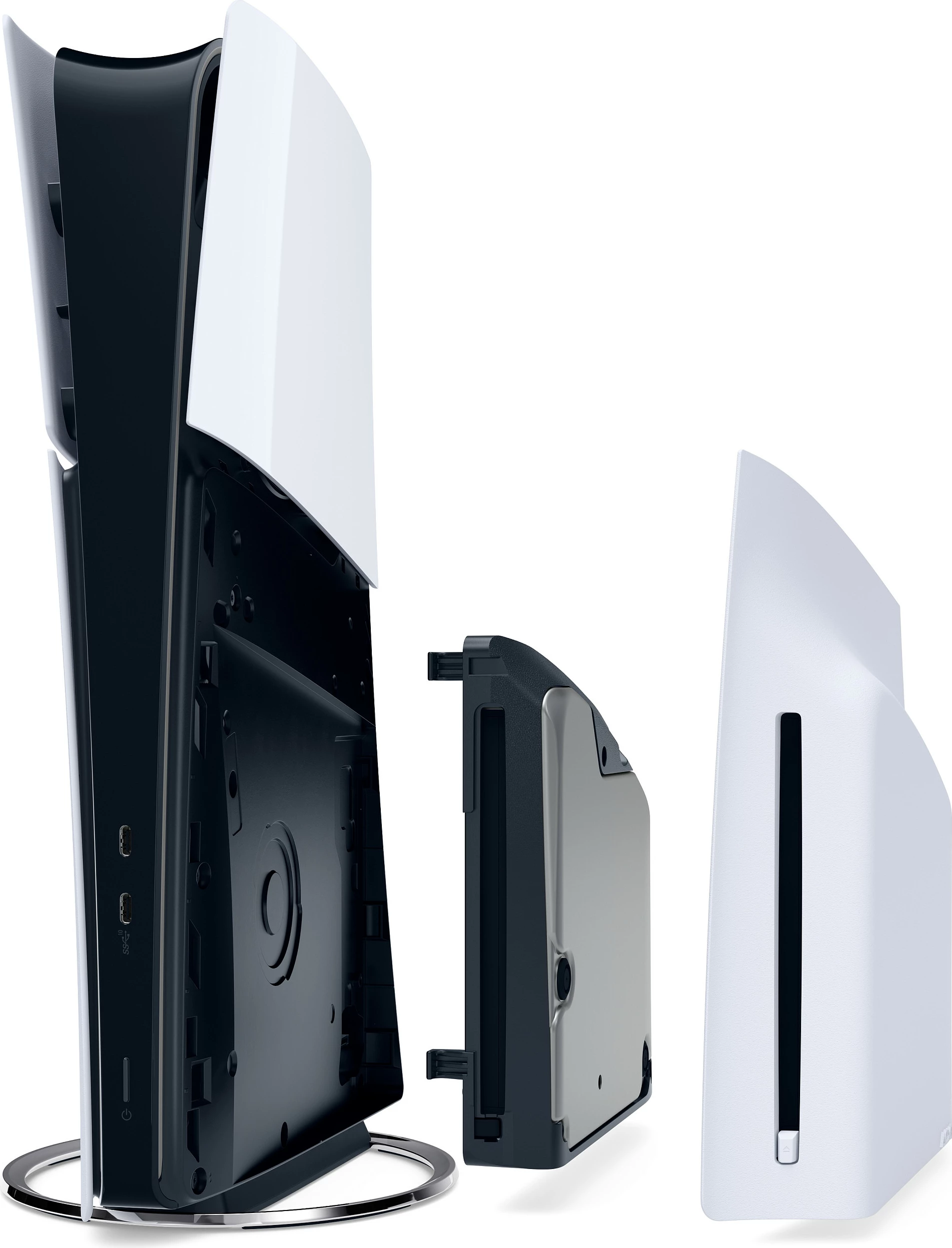 Disk Drive Sony për PlayStation 5 Slim Digital Edition, Ultra HD Blu-ray, i bardhë mat