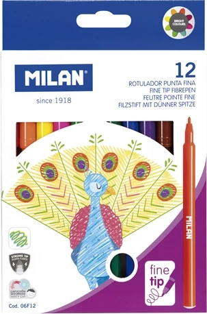 MILAN FLLAMASTER FINE TIP 06F12