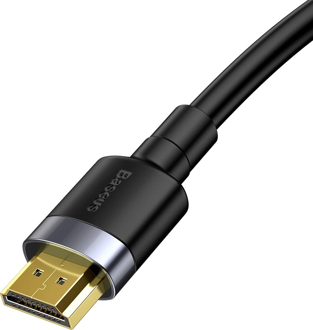 Kabllo HDMI Baseus Cafule CADKLF-E01, 1m, 4K 60Hz, e zezë