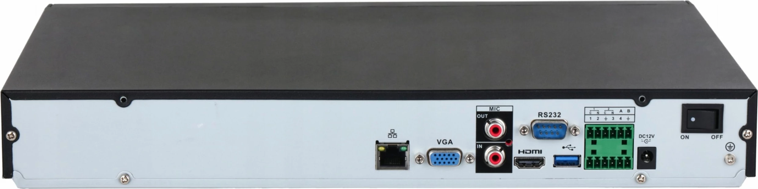 Regjistrues NVR Dahua NVR5216-EI2 16 kanale WizSense, 2x HDD deri 20TB, 32MP, i zi