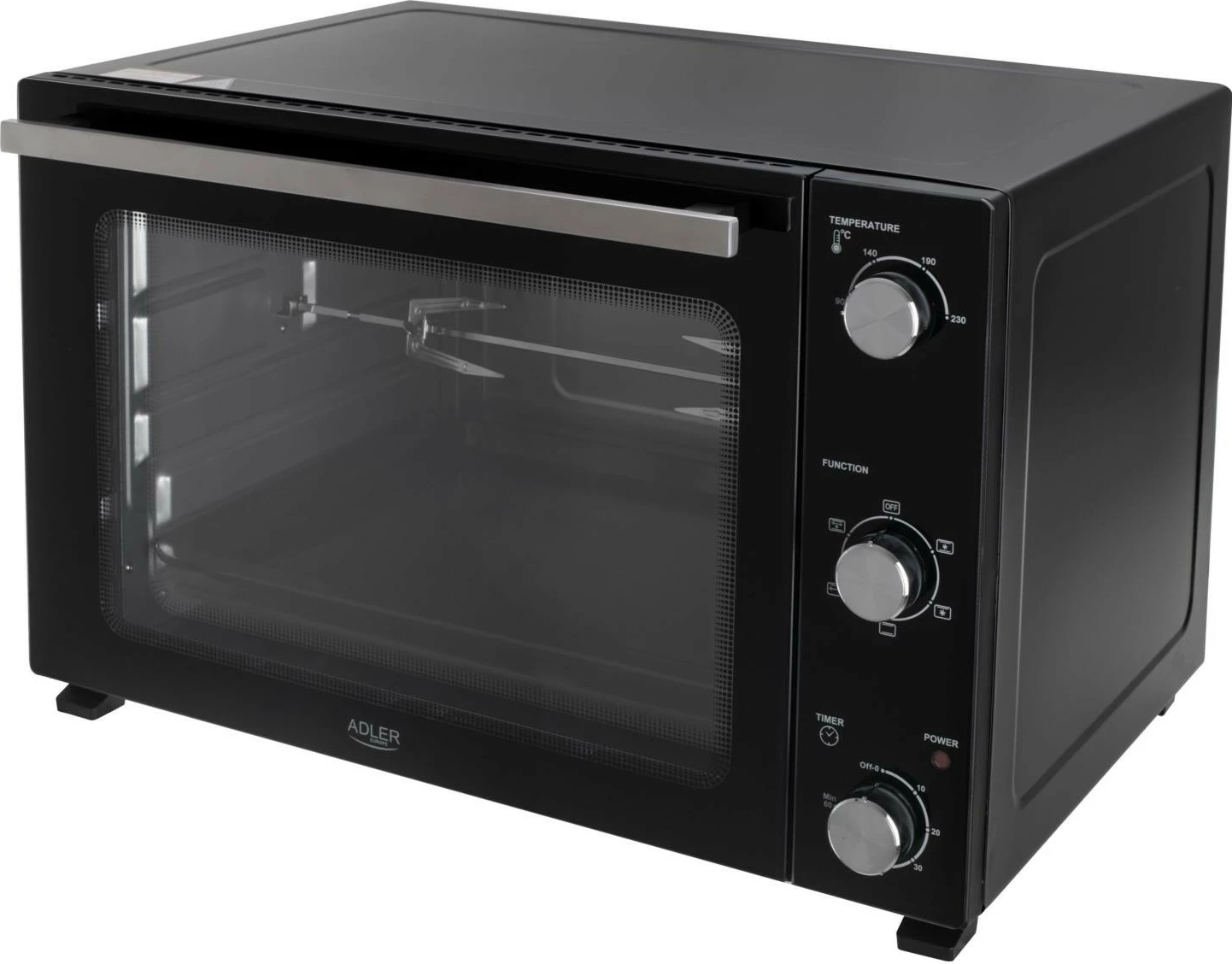 Furrë elektrike Adler AD 6028, 60L, e zezë