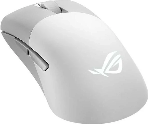 Maus Asus ROG Keris Wireless AimPoint, RGB, i bardhë