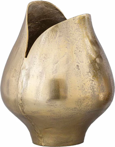 Vazo EMBRACE, alumin, ngjyrë ari, 31x29x38cm
