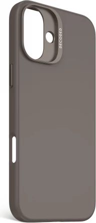 Mbështjellës Decoded AntiMicrobial Silicone Backcover MagSafe për iPhone 16 Plus, Kafe