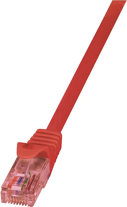 Kabllo rrjeti (patch) LogiLink PrimeLine Cat6 U/UTP, 3m, e kuqe