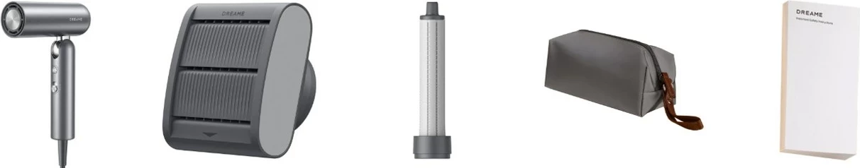 Tharëse flokësh Dreame AHD5 Glory Pocket, Gri