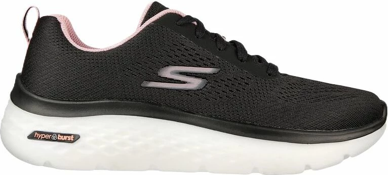 Këpucë Skechers Go Walk Hyper Burst për femra, të zeza