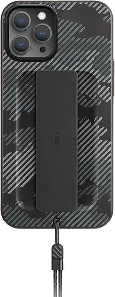 Mbështjellës UNIQ Heldro për iPhone 12 Pro Max, kamuflazh i zi