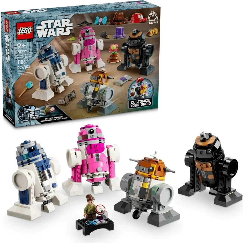Set LEGO Star Wars 75392 Droid Builder, për fëmijë 9+ vjeç