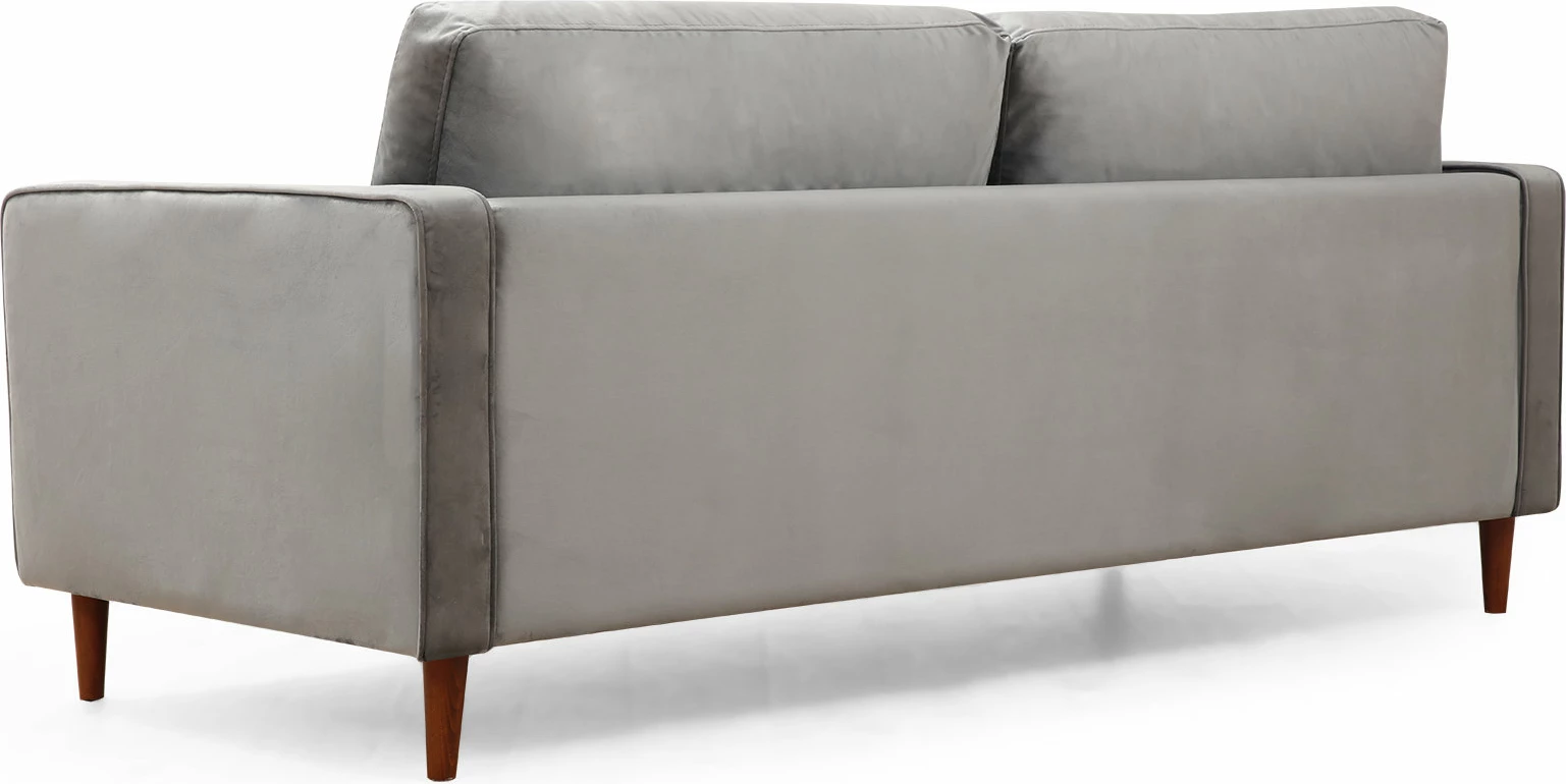 Divan treshe Atelier del Sofa, Rome, ngjyrë gri e çelët