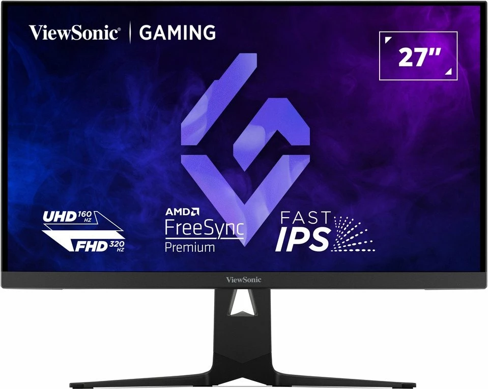Monitor ViewSonic XG275D1-4K 27\" 4K/FHD 160/320Hz Fast IPS 0.5ms i zi
