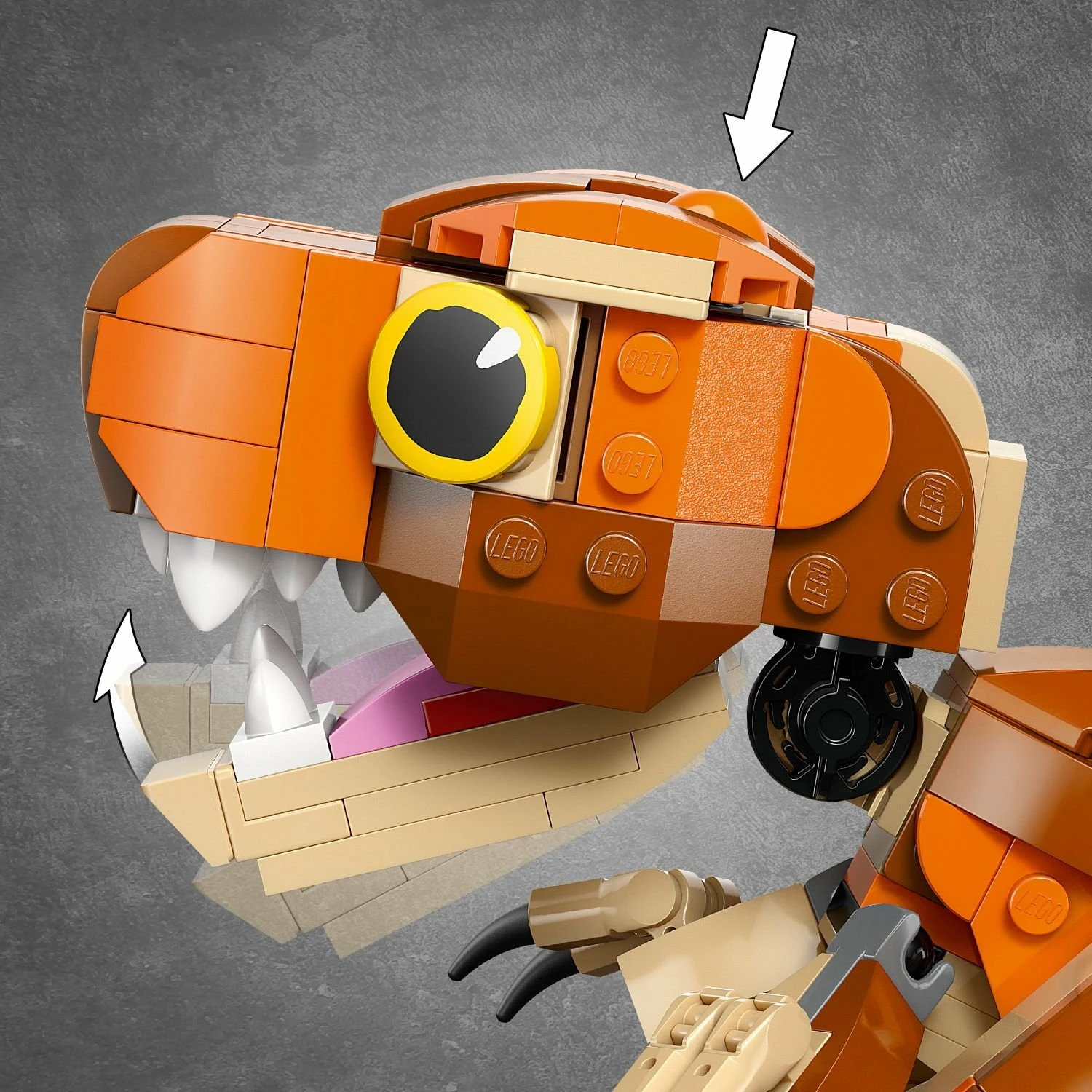 Set LEGO Jurassic World Small T-Rex 76967, 317 copë