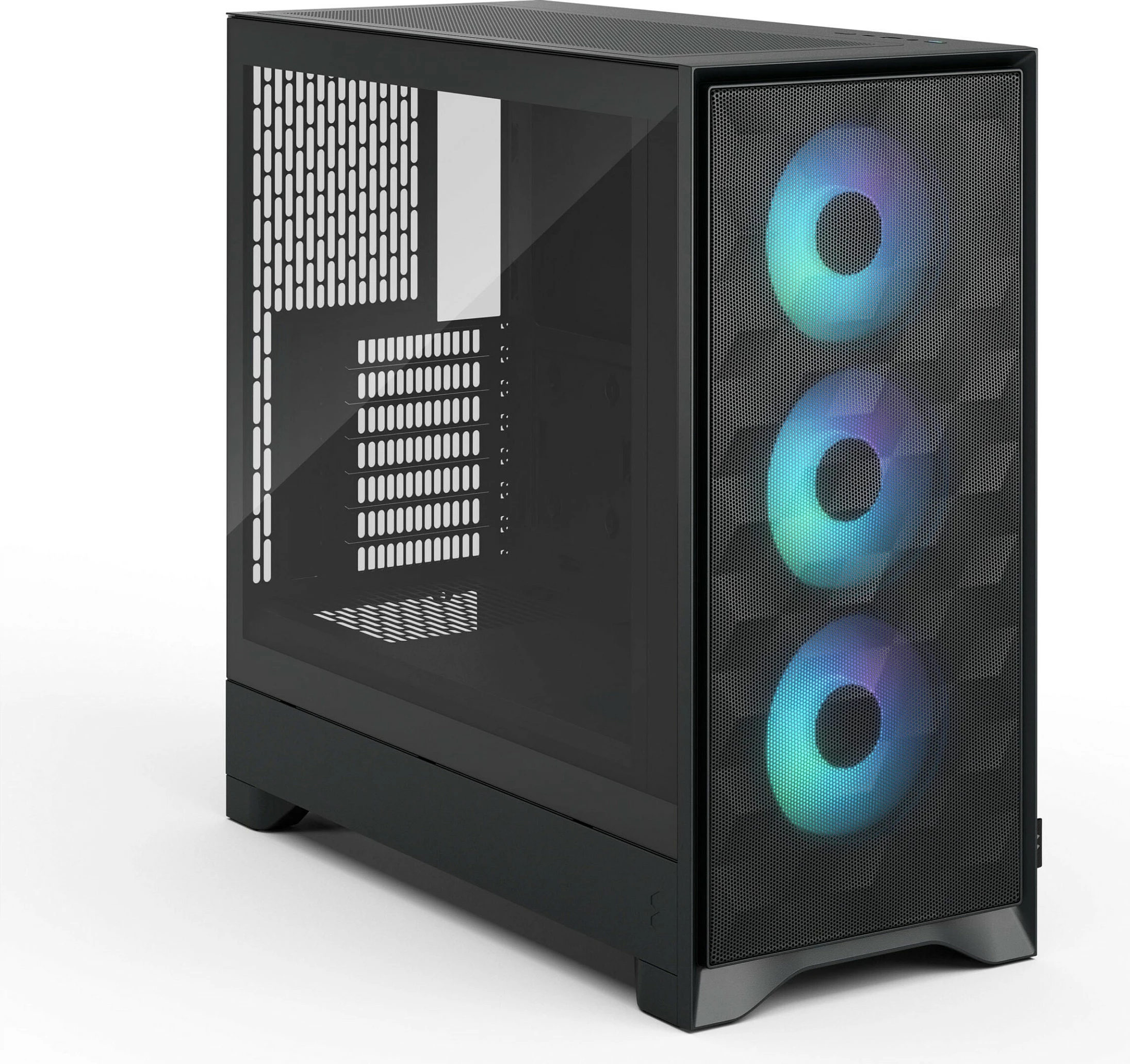 Kasë Fractal Design Pop 2 Air TG RGB, Midi Tower, ATX/mATX/Mini-ITX, e zezë