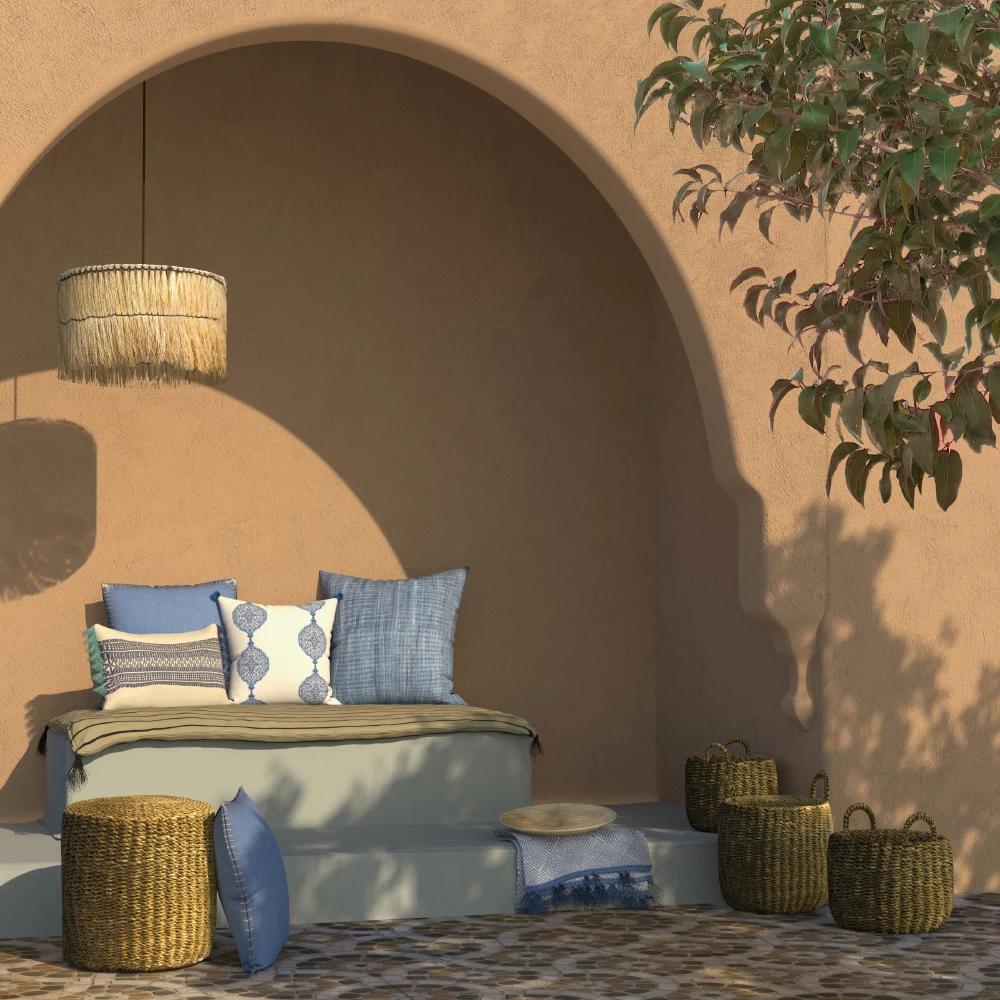 Jastëk i butë për dysheme, bezhë-gri e errët, 160x80x10cm