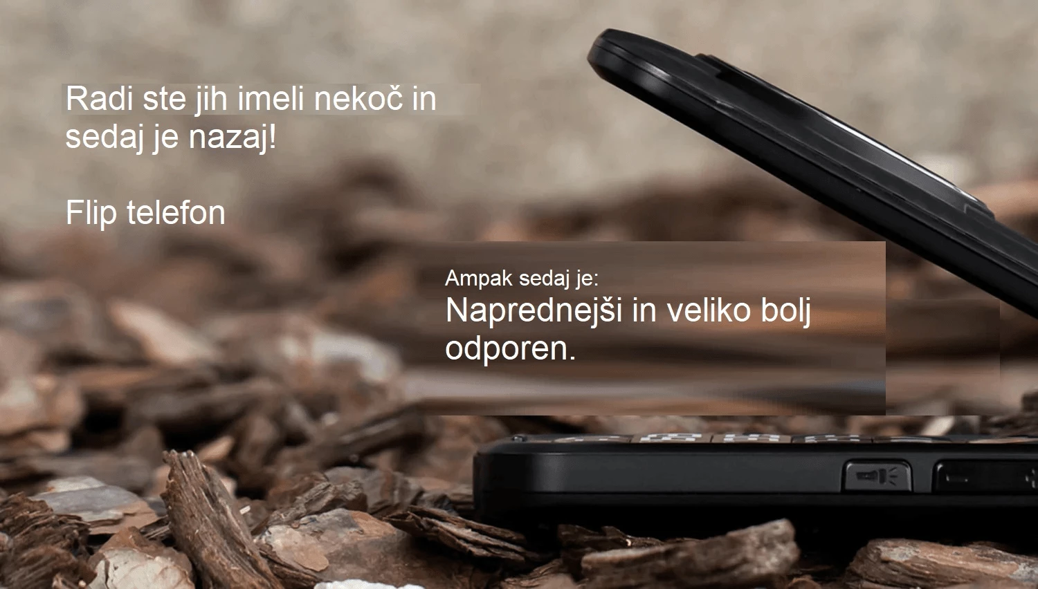 telefon me taste flip, AGM, M8 Flip, 4G, Dual SIM, 2.8\", 48MB/128MB, microSD deri 128GB, IP68/IP69K/MIL-STD-810H, i zi