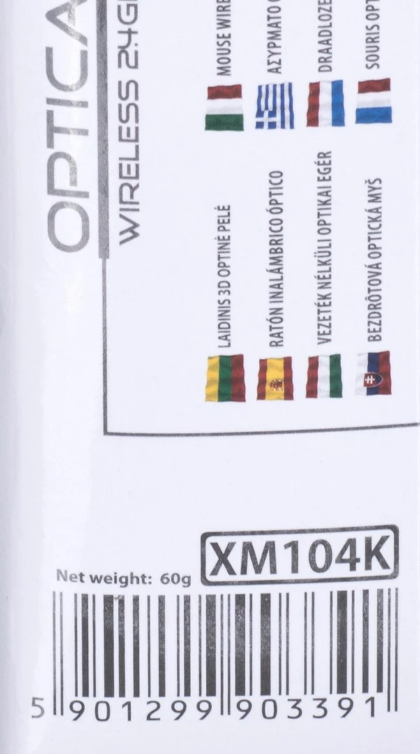 Maus optik Extreme XM104K,1000dpi, i zi  