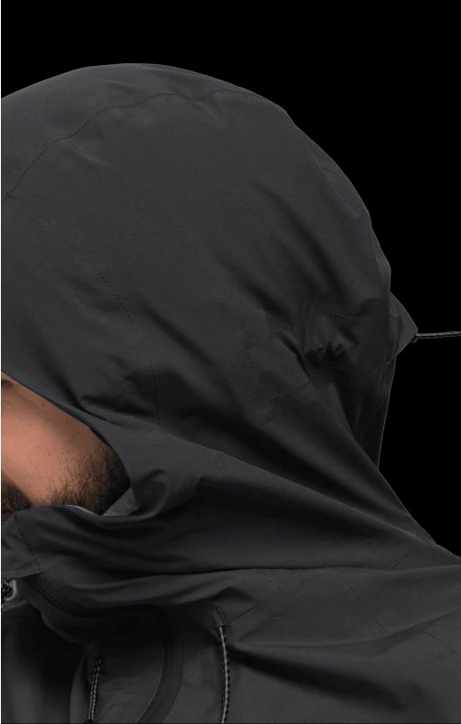 Jakne Jack Wolfskin për meshkuj, e zezë