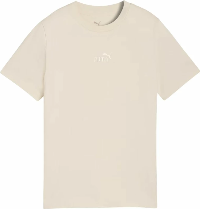Maicë për fëmijë Puma ESS Small No. 1 Logo Centered, bezhë