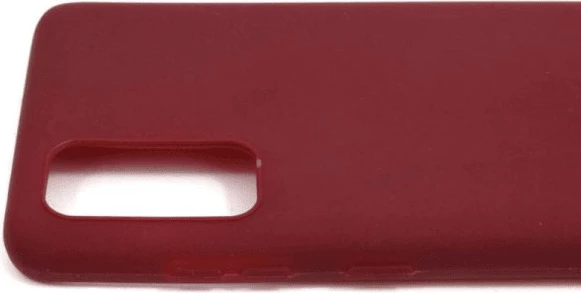 Mbështjellës silikoni ONASI për Samsung Galaxy S25 Ultra, matte liquid, e kuqe