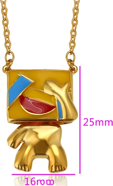 Qafore me varse në formë rroboti, e praruar në ar, 24K