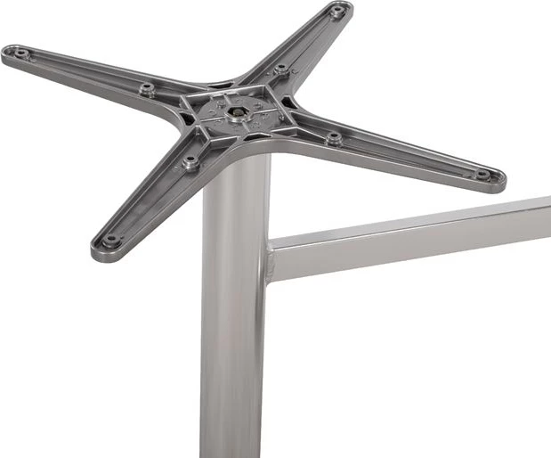 Bazë alumini me 2 këmbë, kromuar, FH461.03, 78x60x73 cm