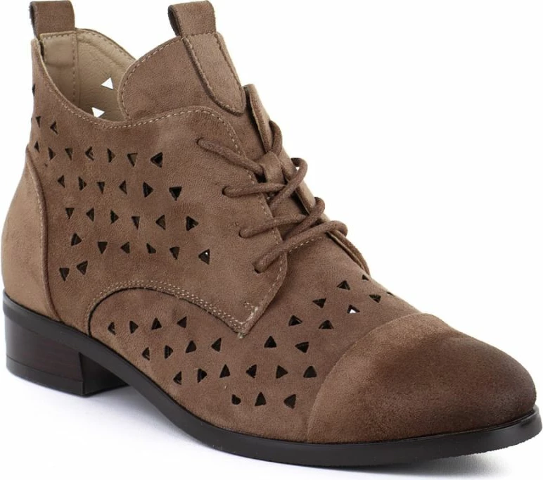 Çizme femrash Filippo 58620, bezhë e errët