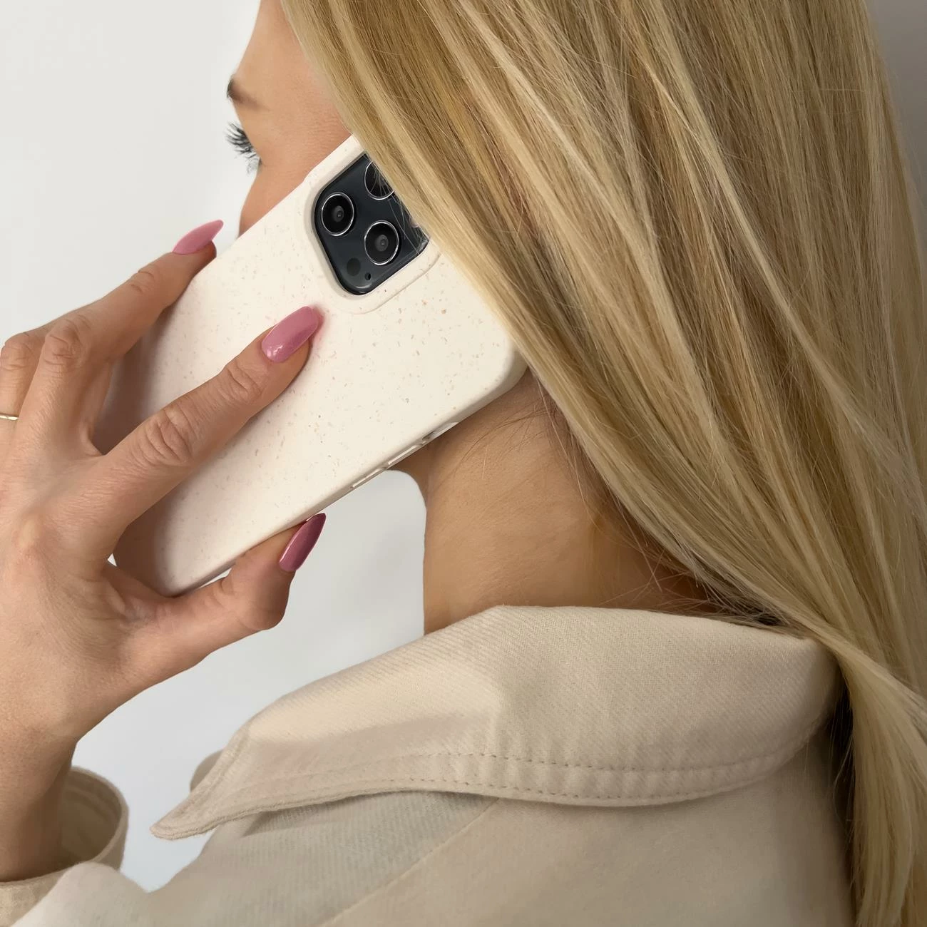 Mbështjellës Hurtel Eco Case për iPhone 12, silikon, mint