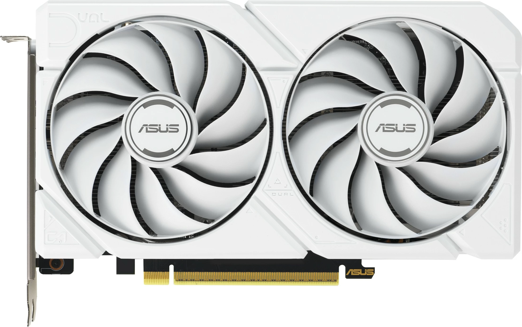 Kartelë grafike ASUS RX 9060 XT DUAL 16GB GDDR6 e bardhë